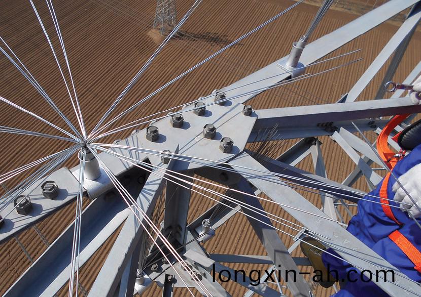 驅(qu)鳥刺施(shi)工現場